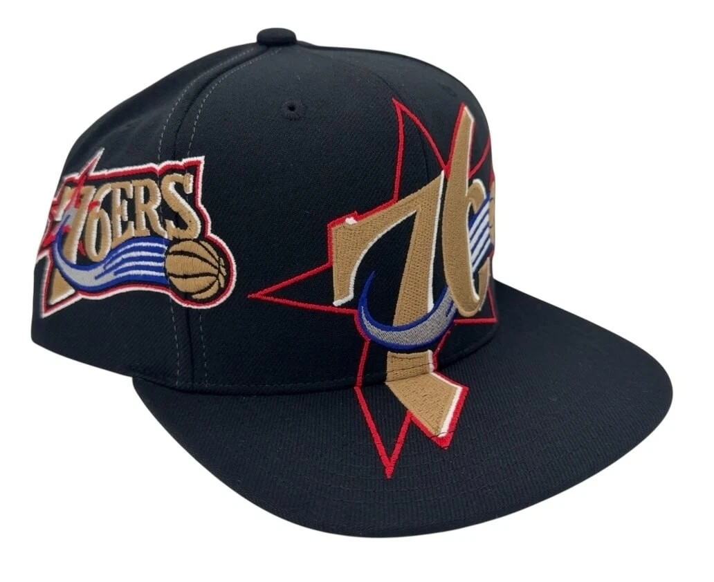 Philadelphia 76ers Iverson キャップ Allen Iverson autographed signed 76ers draft Hat Philadelphia