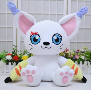 Anime Digital Monster Large Big Digimon Tailmon Stuffed Pillow Plush Doll Toy - Picture 1 of 6