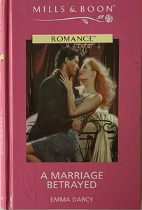A Marriage Betrayed by Emma Darcy Small Mills & Boon Hardcover - Picture 1 of 4