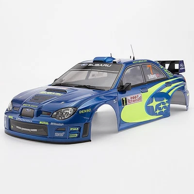 Killerbody 1/10 2007 Subaru Impreza STI WRC Rally (190mm) Painted RC Car Body - Image 1 of 4