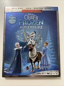 Olaf's Frozen Adventure Plus 6 Disney Tales (Blu-ray/DVD/Digital, 2018) - Picture 1 of 4
