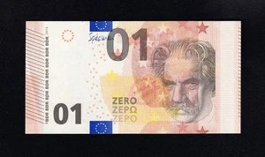F.C.  GERMANY (ALEMANIA) , 01 UNIT 2013 , EURO SPECIMEN TEST NOTE , EBC+ (XF+) . - Picture 1 of 2