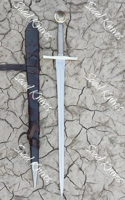 Espada Medieval Excalibur del Rey Arturo / Espada del Rey Espada Funcional Hecha a Mano Foto 1 de 4