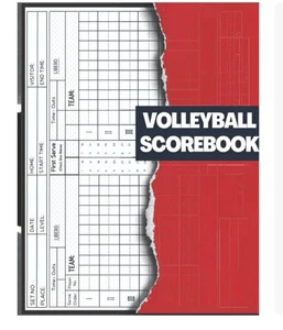 x2 Volleyball Scorebook: High School and Middle School Volleyball Score - Picture 1 of 3