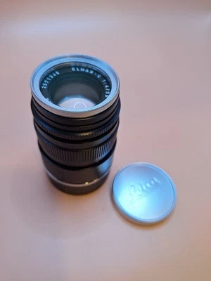 Lente de enfoque manual de montaje LEICA ELMAR-C 90 mm f/4 M como nueva para película o foto digital Foto 1 de 4