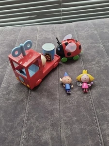 Ben & Holly’s Little Kingdom Elf Delivery Truck + Pull Along Gaston Bundle - Picture 1 of 8