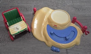 VTG Fisher Price Christmas Tree Lighting in Discovery Park Playset REPLACEMENTS - Picture 1 of 7