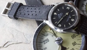 Reloj de buceo curvo de finales de 1960 de lote antiguo se combina bien con muchas fundas de goma suave 20 mm - Imagen 1 de 12