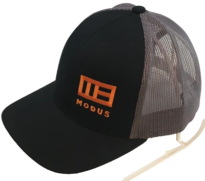 Sombrero Modus MB Logo SnapBack Negro Gris Malla Personalizado Constructores de Casas Sarasota FL Foto 1 de 4