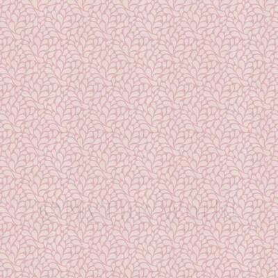 Miniatura per Casa Delle Bambole Pallido Rosso Stilizzato Foglie Carta da Parati - Immagine 1 di 4