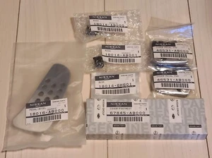 NISSAN Genuine R34 R33 R32 240SX 200SX 300ZX 350Z Aluminum Pedal Footrest Set - Picture 1 of 13