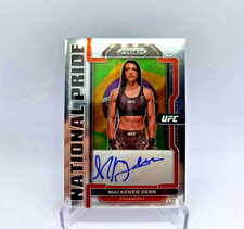 UFC 2022 "MACKENZIE DERN" Auto SILVER Chronicles National Pride Signatures B