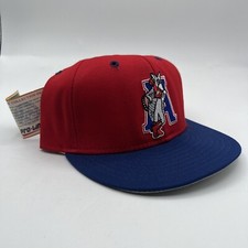 NWT VTG 90s New Era 5950 Amarillo Dillas Fitted Hat 7 1/4 Texas MiLB Rare