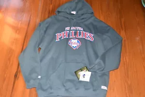 Stitches Philadelphia Phillies Hoodie Pullover Sweatshirt Mens XL NWT gray - Picture 1 of 6
