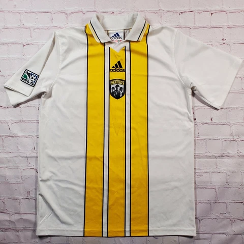 Vintage Columbus Crew Adidas Jersey Youth XL Mens Small Soccer MLS 90s Cover