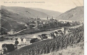 Postcard View of Bingen Bingerbruck Drususbrucke City View Unposted 1906 - Picture 1 of 2