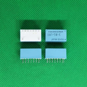 2 piezas Relé de señal TAKAMISAWA UM1-5W-K 5VDC 9 pines - Imagen 1 de 1