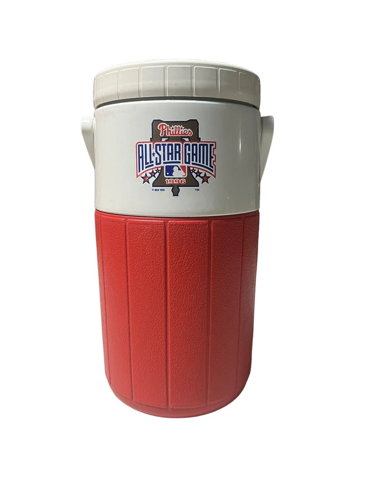 Vintage Philadelphia Phillies 1996 All Star Game Coleman Thermos Cooler - Image 1 of 2
