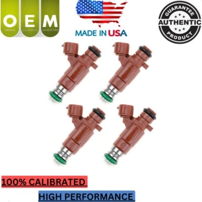 4x Inyector de combustible OEM DENSO para Nissan Sentra 2009-2012 2,0 L l4 16600-ZJ60A Foto 1 de 4