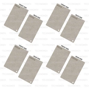 CREDIT CARD DIAMOND SHARPENER SHARPENING GRIT STONE KNIFE RAZOR TOOL  HOOK - Picture 1 of 6