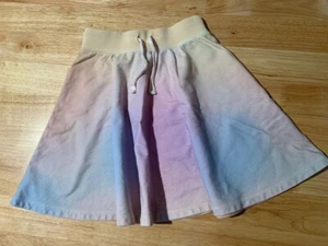 Tea Rainbow Pastel Twirly Skirt 100% Cotton Jersey Size 10 Girls Pastel Skirt - Picture 1 of 9
