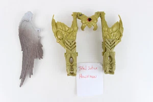 1996 Kenner Total Justice HAWKMAN massive grip talons armor lot set weapons - Picture 1 of 5