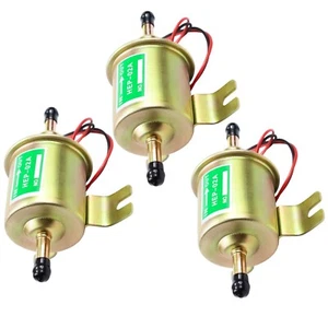 3xElectric Fuel Pump for Lawn Mower Carburetor Gas Diesel Engine 2.5-4psi HEP-0 - Picture 1 of 6
