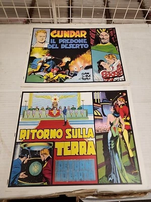 Pacific Comics Club Alex Raymond Flash Gordon 1977 portafolio lote de 2  Foto 1 de 4