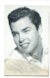 RICHARD BEYMER-ARCADE CARD-1950 G