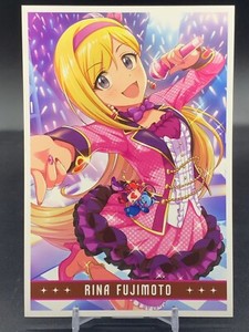 Rina Fujimoto The Idol M@ster Post Card Bandai Namco 2017 Japanese
