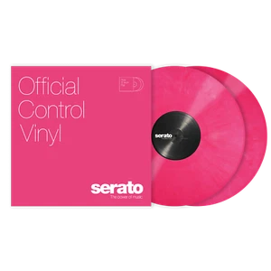 SERATO SCV-PS-PNK-OV 12? SERATO STANDARD COLORS PINK SOFTWARE CONTROLLER PER DJ - Picture 1 of 1