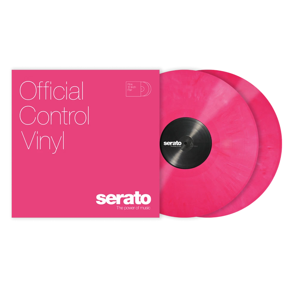 SERATO SCV-PS-PNK-OV 12? SERATO STANDARD COLORS PINK SOFTWARE CONTROLLER PER DJ - Image 1 of 1