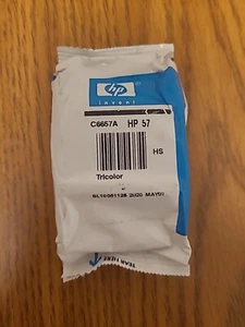 GENUINE HP 57 (C6657A) Tri-Color Ink Cartridge SEALED - Picture 1 of 5