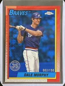 Dale Murphy - 2025 Topps Chrome Baseball - Numbered /150 #T90C-46 - Bild 1 von 1
