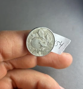 1949-R Italy 1 lira Aluminum KM - 87 Coin - Lot # 54 - Picture 1 of 3