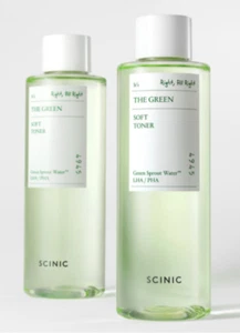 Scinic The Green Soft Toner 300ml x 2pcs K-Beauty - Picture 1 of 10