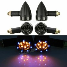 4x Bullet Turn Signal Front Light for Honda VTX1800 VTX1300C Cruiser Valkyrie