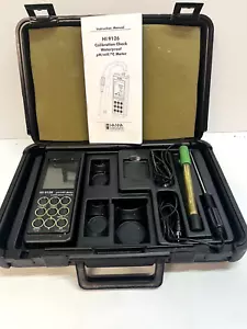 Hanna Instruments Calibración Comprobación Impermeable HI 9126 Medidor de pH/mV/C S7902 - Imagen 1 de 9