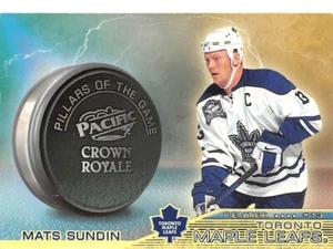 1998-99 Crown Royale Pillars of the Game #23 Mats Sundin - Picture 1 of 2