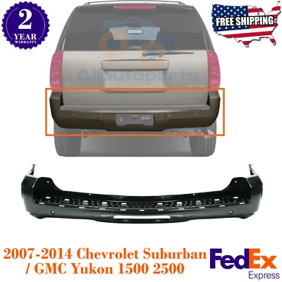 Крышка заднего бампера загрунтована для 2007-2014 Chevrolet Suburban 1500 GMC Yukon XL 1500 - Изображение 1 из 4