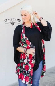 CLEARANCE - Roses are Red Vest - One Size (Reg. $34.95) - Picture 1 of 3