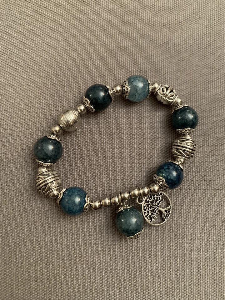 Bracciale Elastico Charms Argento - Immagine 1 di 1