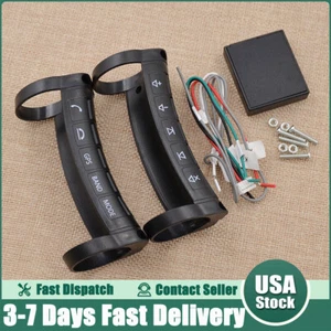Remote Control Button Cars Audio Steering Wheel Wireless Bluetooth Universal US - Picture 1 of 6
