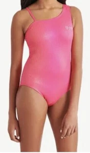 Girl's Pink Justice Shine Swimsuit One Piece, New!! M, L, XL - Picture 1 of 3