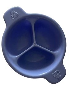 Little Tikes Baby Doll Feeding Sectioned Bowl Dish  Purple Bears Replacement - Picture 1 of 5