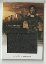Mortal Instruments City of Bones Costume Trading Card #W-RMI Robert Maillet (A)