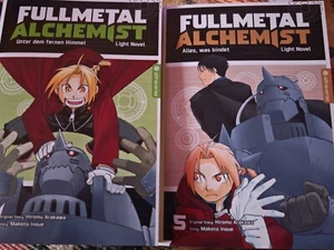 Fullmetal Alchemist Light Novel 4 Und 5 Makoto Inoue, Hiromu Arakawa gebraucht - Bild 1 von 6