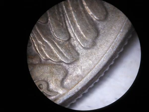 EXTREM SELTEN 1944-P *Missing Des. Initialen * Walking Liberty Half Dollar Silber - Bild 1 von 15