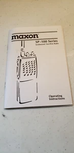 Maxon SP-100 U Series Transceiver 4 Channel 2 Watts Walkie Talkie NOS??? - Picture 1 of 19