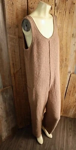 Mable One Piece Knit Fabric Jumpsuit Size Large - Picture 1 of 4